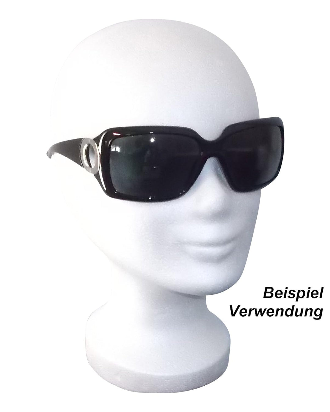 ►►► 6 x FP - Styroporkopf Standard - TOP Marken-Qualität aus deutscher Herstellung (weiss (mit Loch