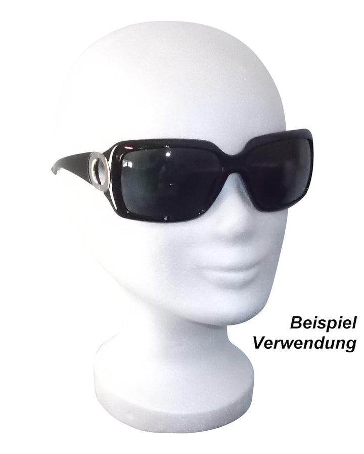 ►►► 6 x FP - Styroporkopf Standard - TOP Marken-Qualität aus deutscher Herstellung (weiss (mit Loch