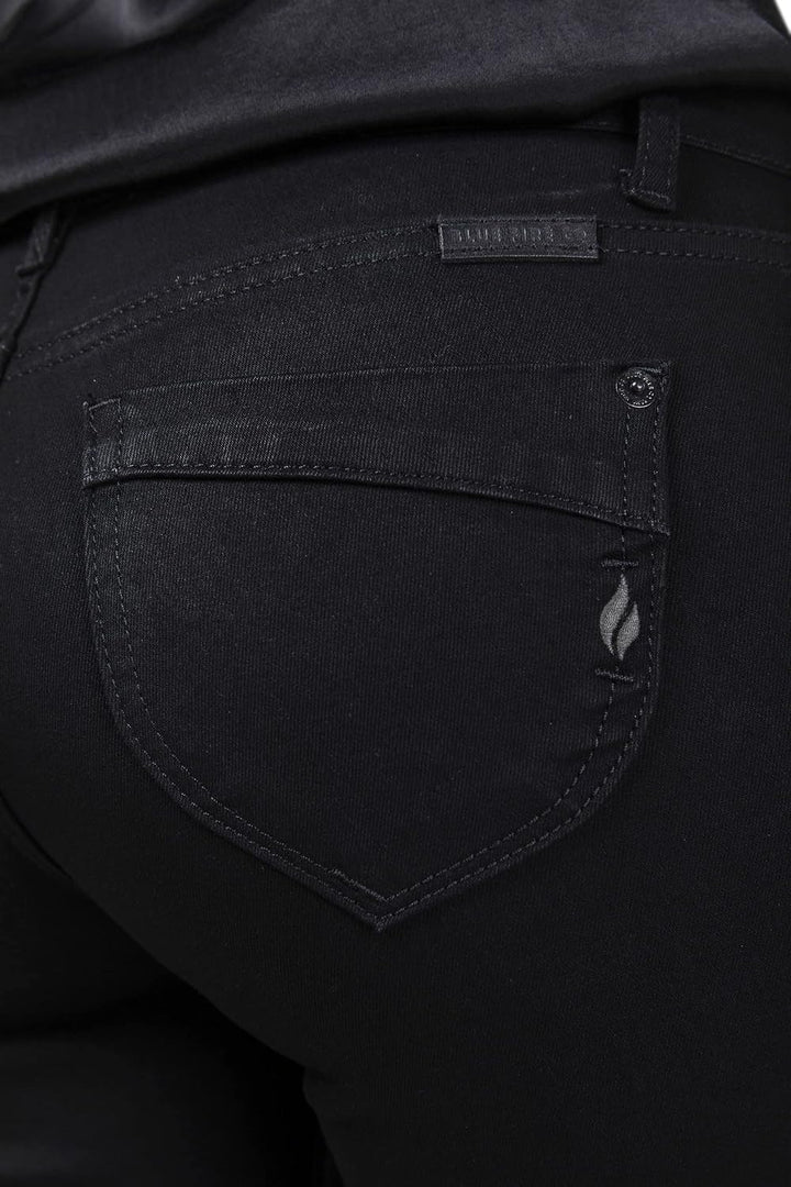 Blue Fire Co Nancy 003 - Slim, Black Black 26/32 - Damen