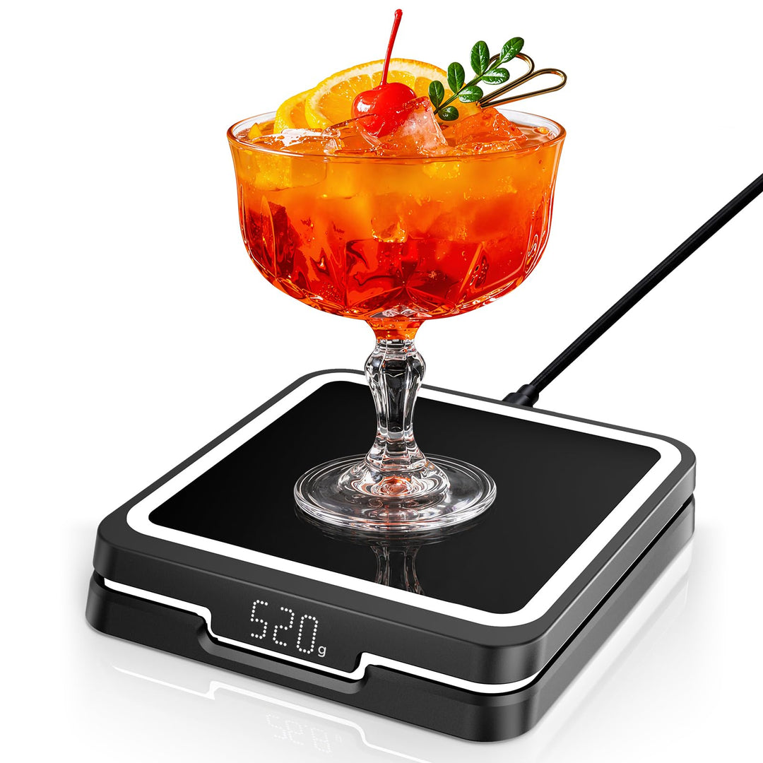 KAVAZ Smart Cocktail Maker mit App-Steuerung-LED-Ausgiesshilfe für perfekte Cocktails,Getränkemix-As