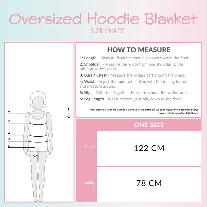Disney Stitch Kapuzenpullover Mädchen, Übergrosse Hoodie Decke Kinder mit Sherpa-Kapuze und Kängurut