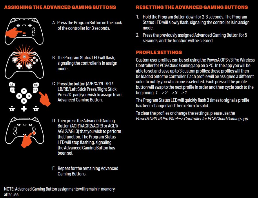 PowerA OPS v1 Wireless Controller for Cloud Gaming - Fortnite Edition, gamepad, wired video game con