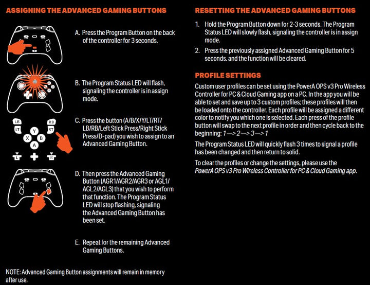 PowerA OPS v1 Wireless Controller for Cloud Gaming - Fortnite Edition, gamepad, wired video game con