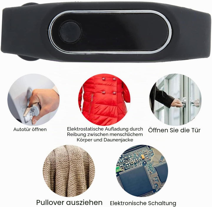 Hztyyier Automatische Statik-Eliminatoren, Antistatik-Armband Entfernen Statische Elektrizität in Au