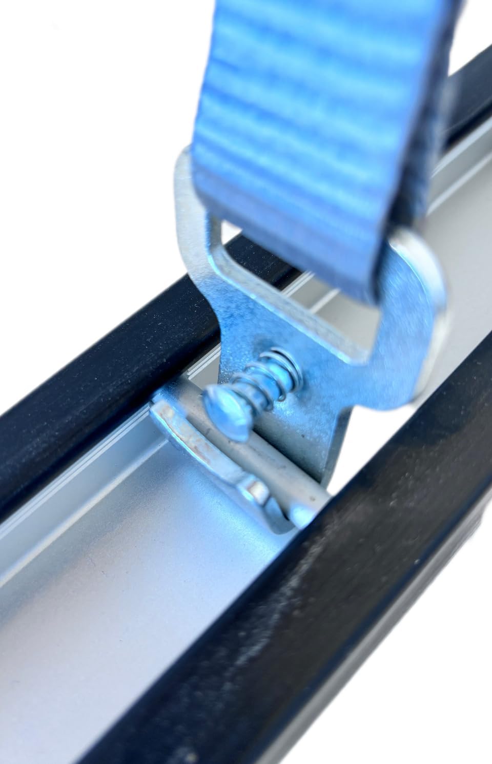 Ladungssicherung | Stab (Rod) Ladungssicherungsgurt | Aluminium | Schwarz | 2 Stück je 1,00m + 2 Stü