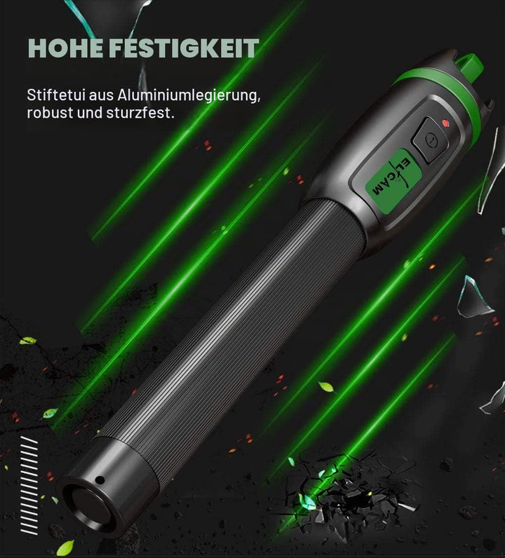 Elfcam® - Universal FTTH VFL optischer Stift, optische Fehlersuche, Lieferung mit Adapter SC männlic