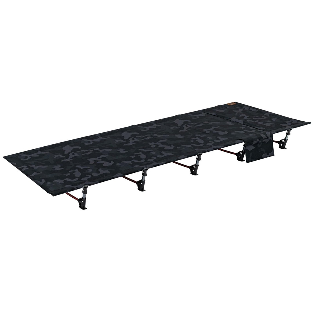 TOMOUNT Feldbett Ultraleichtes 190x70cm Camp Klappbett aus Aluminium Kompaktes Campingliege einfach