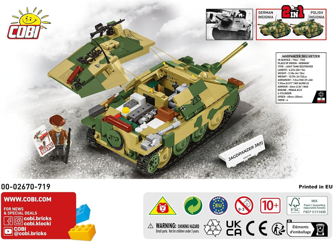 JAGDPANZER 38(t) HETZER CHWAT (Brave)
