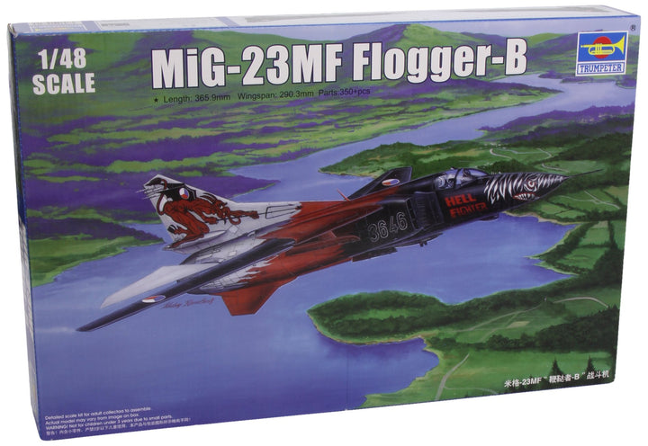 Trumpeter 02854 Modellbausatz Russian MIG-23MF Flogger-B