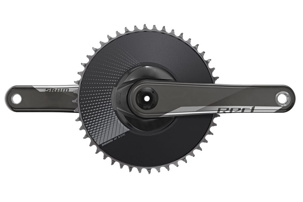 Sram Red 1 AXS Dub Kettenradgarnitur (50 Zähne | 170mm | Aero) carbon, carbon