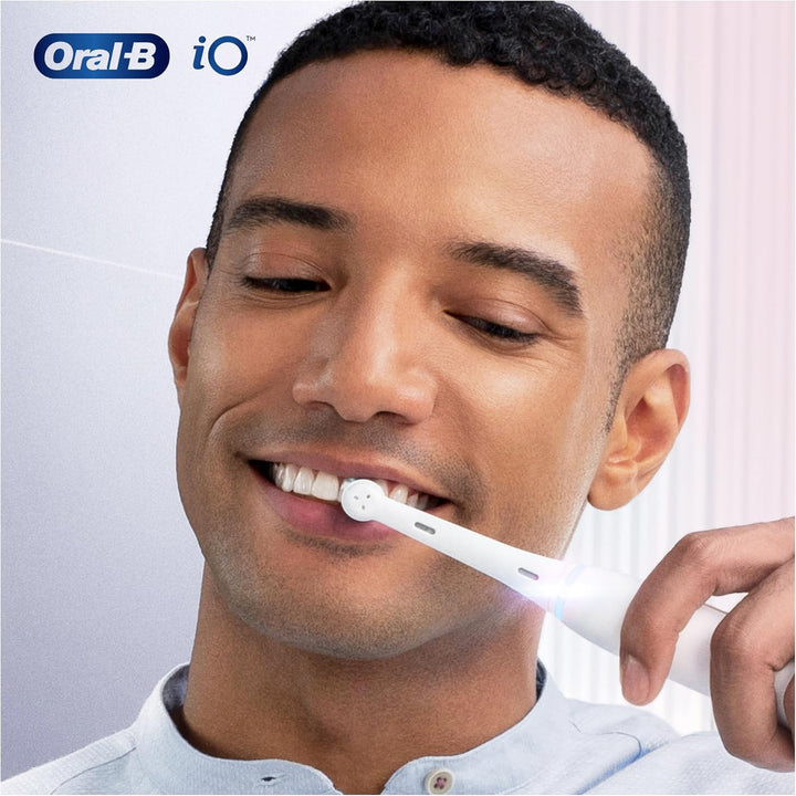 Oral-B iO Sanfte Reinigung Aufsteckbürsten für elektrische Zahnbürste, 2 Stück, sanfte Zahnreinigung