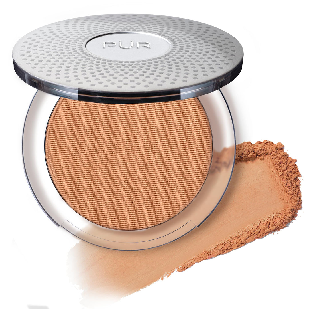PÜR 4-in-1 Pressed Mineral Makeup Foundation, volle Abdeckung, LSF 15, liefert makellose, atmungsakt