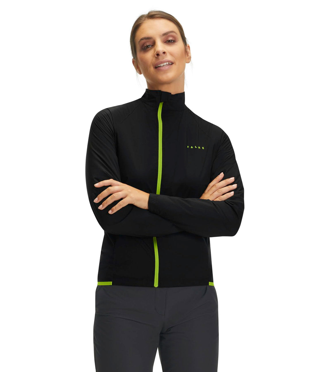 FALKE Damen Biking Jacket Jacke winddicht wasserabweisend uneingeschränkte Bewegungsfreiheit atmungs