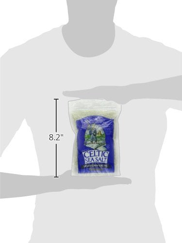 Celtic Sea Salt - Vital Mineralmischung mit Reissverschluss, hellgrau, keltisch, 0,5 kg