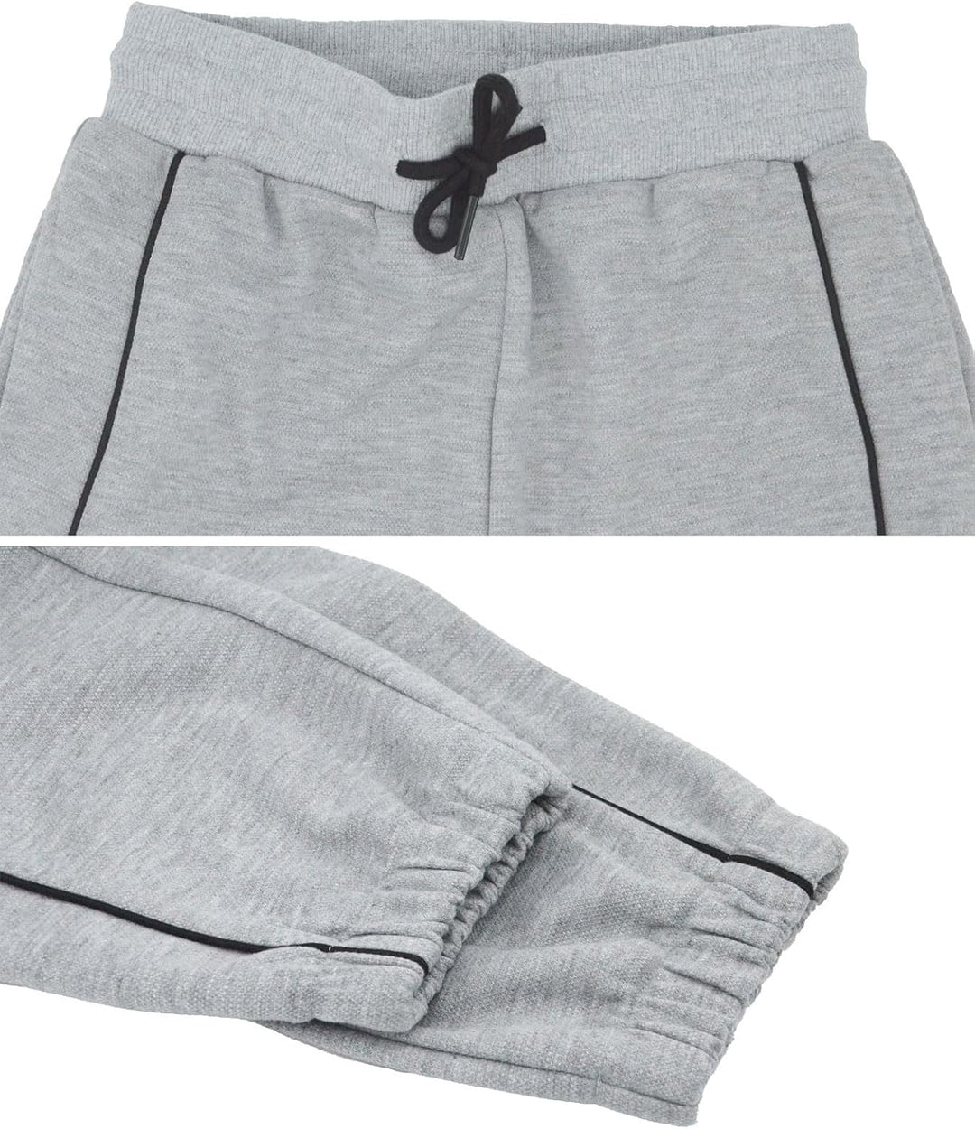 NATUST Kinder Trainingsanzug Jungen Mädchen Sportanzug 120 Grau, 120 Grau