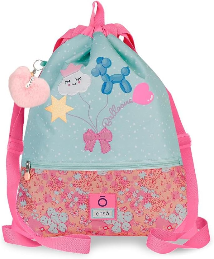 Enso Balloons Rucksack, Mehrfarbig, 35 x 46 cm, Polyester, bunt, Talla única, Rucksack Sack