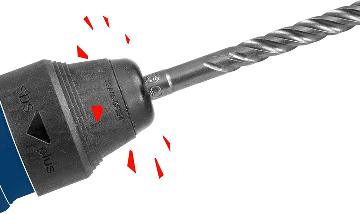 Bosch Professional 1x Expert SDS max-8X Hammerbohrer (für Stahlbeton, Ø 28,00x720 mm, Zubehör Bohrha