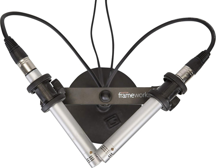 Gator Frameworks Mikrofonständer, 2 Stück (GFWMIC1TO2) 2 Microphones, 2 Microphones