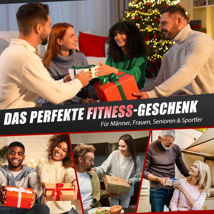 Fitnessbänder Set, 150lbs 200lbs 250lbs Resistance Bands 5 Verschiedene Stärken, Widerstandsbänder S