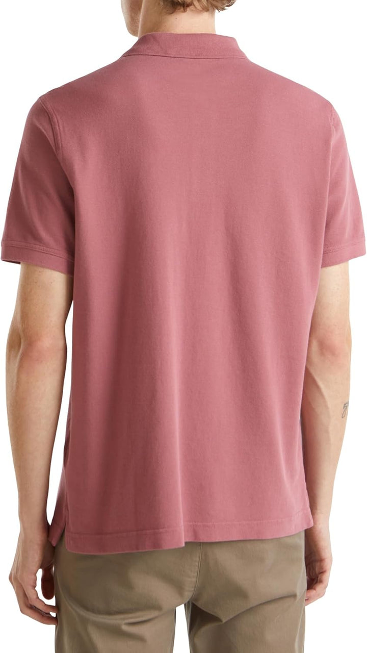 United Colors of Benetton Herren Poloshirt M/M 3089j3179 Polohemd S Violett, S Violett