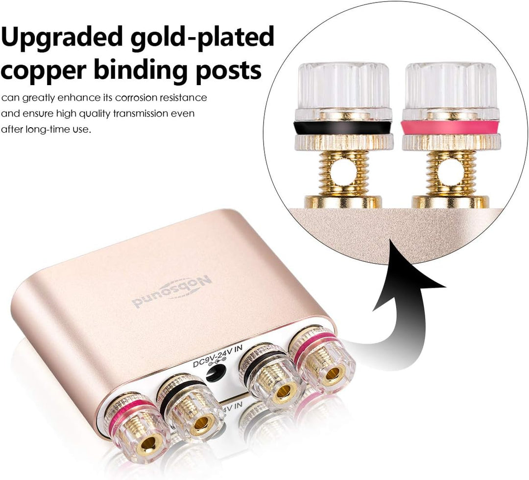 Nobsound NS-10G Pro Hi-Fi DSP Mini Digital Verstärker 100W Bluetooth 4.2 System Stereo Audio Home wi