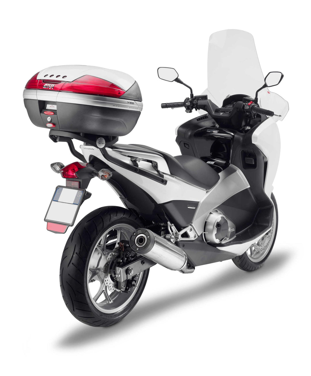Givi 1109FZ Monorack Arme für Topcase Montage, Schwarz, Grösse 40