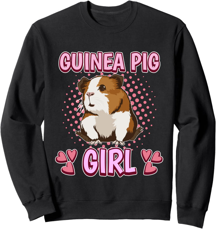 Mädchen Guinea Pig Girl Meerschweinchen Sweatshirt