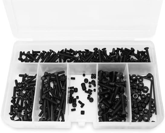 Schrauben-Set für den Associated RC8B4 Stahl, Stahl
