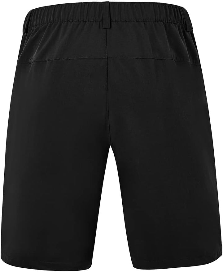 HUGE SPORTS Herren Stretch Kurze Hose für Golf Sommer Outdoor Shorts Schnelltrocknend Wandern Kurze