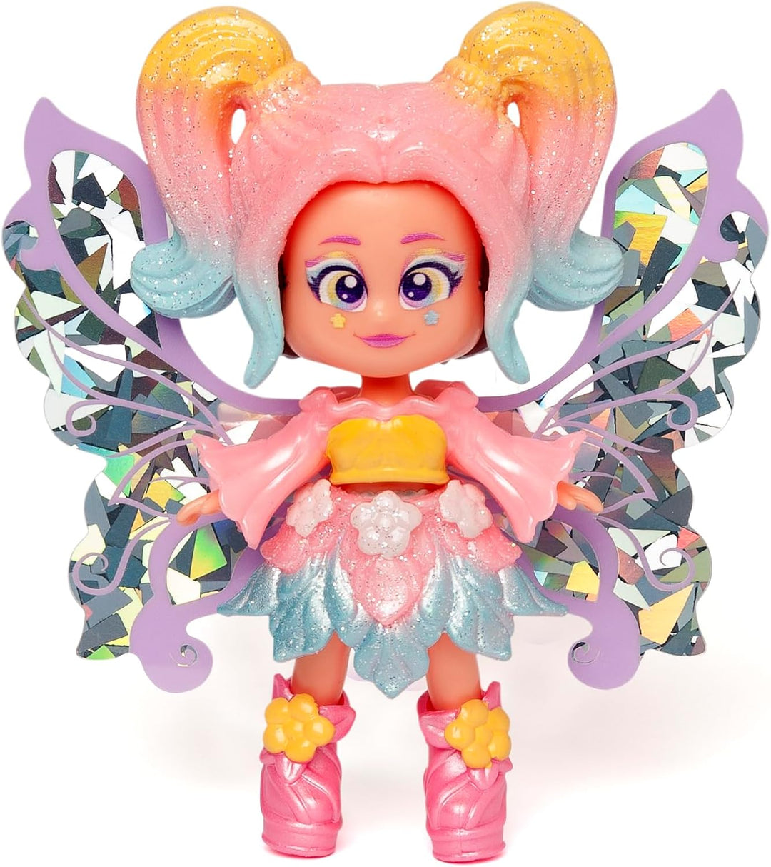 KOOKYLOOS Fairytale Mix & Match Rainbow - 3-in-1 Fantasy-Puppe, enthält 1 Puppe, 1 Prinzessinnen-Kos