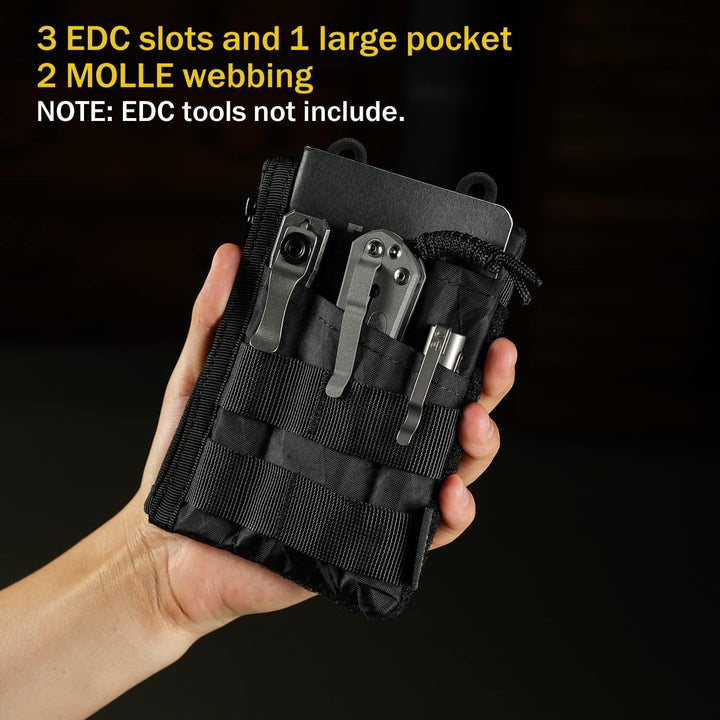VIPERADE VE16 EDC Pouch Klein EDC Organizer Werkzeugtasche mit 7 Taschen,EDC Organizer Tasche für He