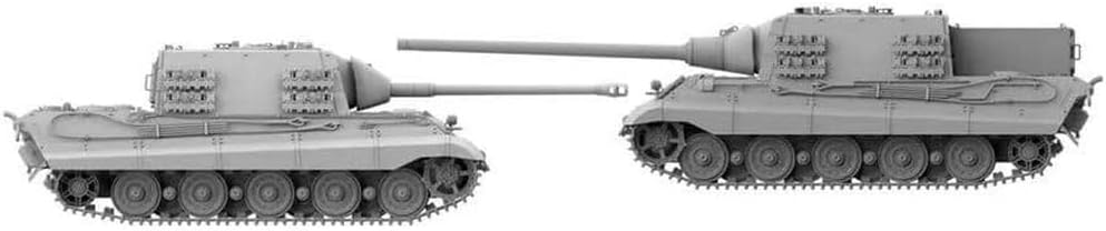 Takom TAK8008 8008 1:35 Jagdtiger 128mm PaK L66 / 88mm PaK L71 - 2-in-1 - Massstab 1:35 - Modellbau