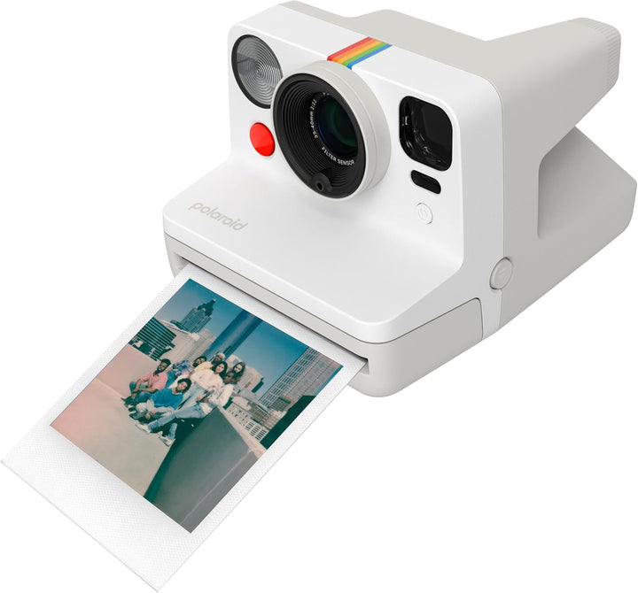 Polaroid - Now Gen 3 - Sofortbildkamera - Bundle Kamera + Farbfilm (16 Fotos) Weiss (6561) Weiss Cam