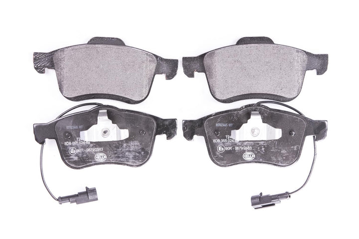 HELLA PAGID 8DB 355 024-691 Bremsbelagsatz - T2464 - Dicke/Stärke: 20mm - Bremssystem: Teves - mit i