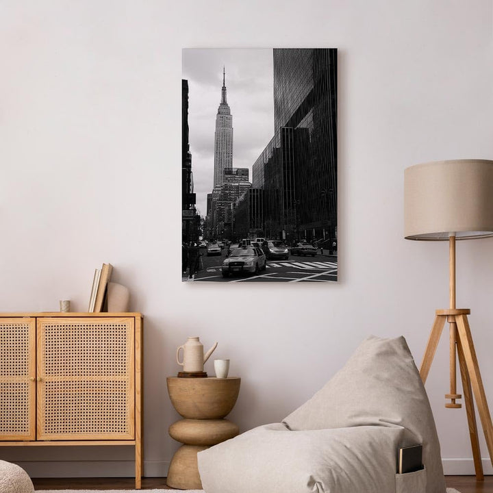 murando - Wandbilder XXL New York 80x120 cm 1 tlg - Wand Deko Vlies Leinwand Bilder Gross Wanddeko W