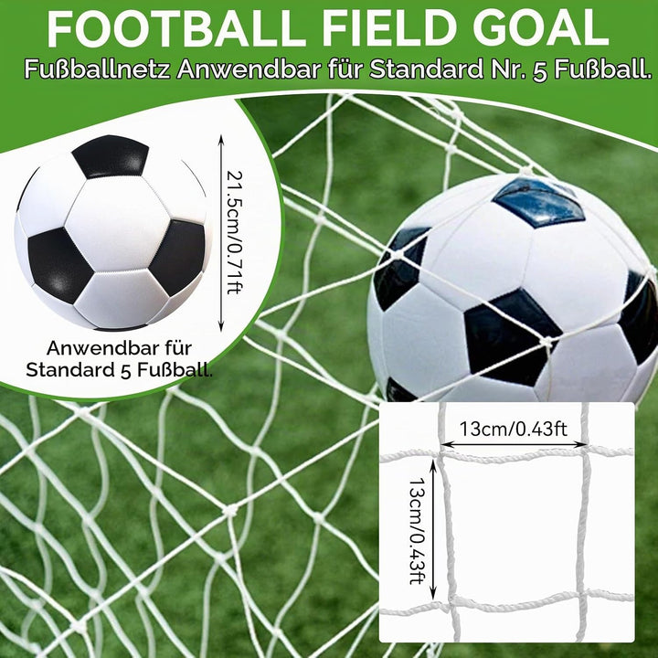 Fussball-Tornetz, Fussball-Ersatz-Tornetze, Sport-Fussball-Torpfostennetz, Fussball-Torpfostennetz i