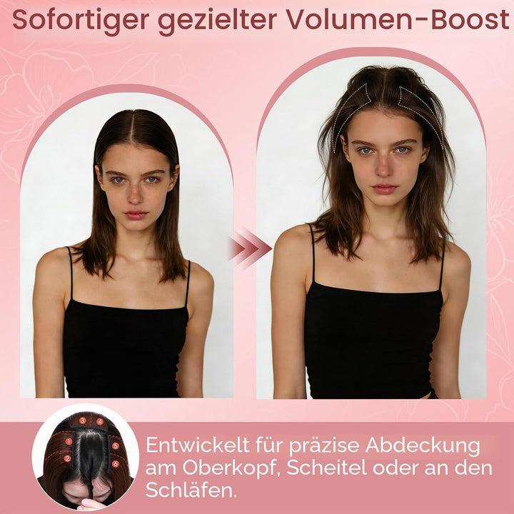 S-noilite Clip in Extensions Echthaar 6 Stück Balayage Haarverlängerung Echthaar Highlights für Frau