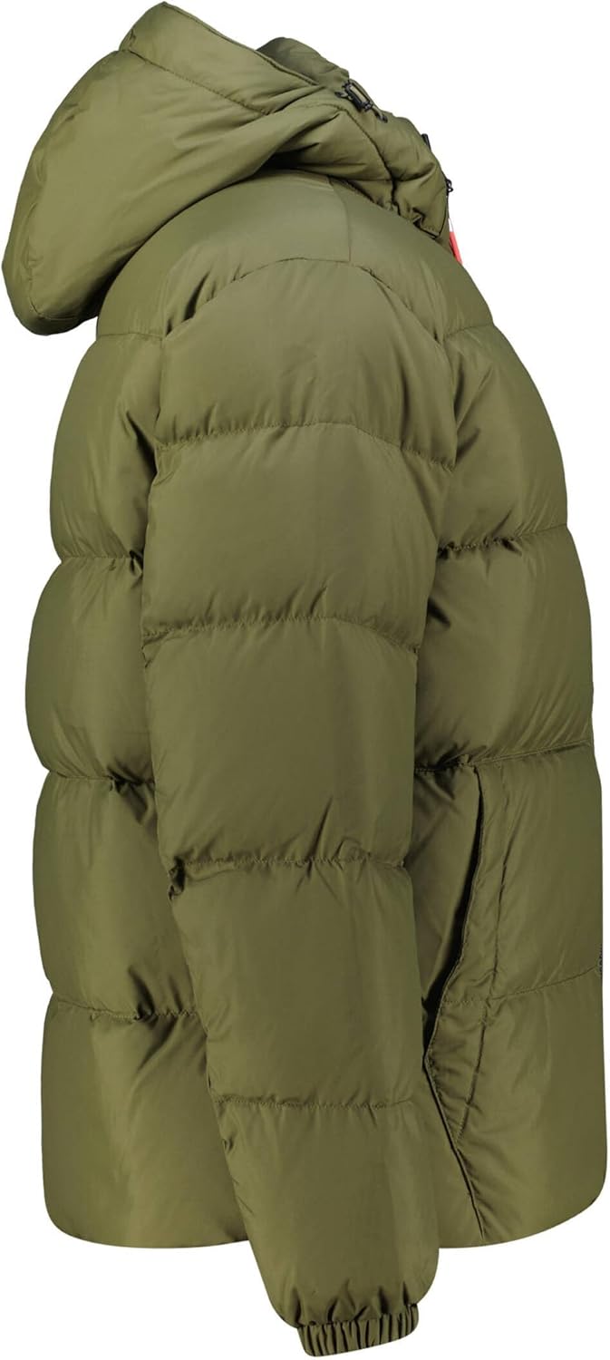 Tommy Jeans Herren Daunenjacke Essential Down Winter S Drab Olive Green, S Drab Olive Green