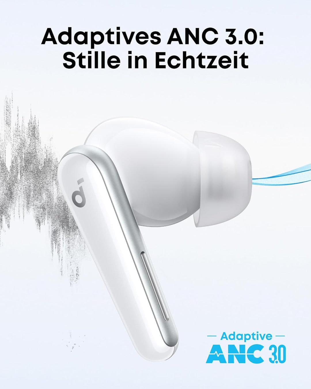 soundcore Liberty 5 by Anker, kabellose Noise Cancelling Earbuds, 2X stärkere Stimmreduktion, ANC in