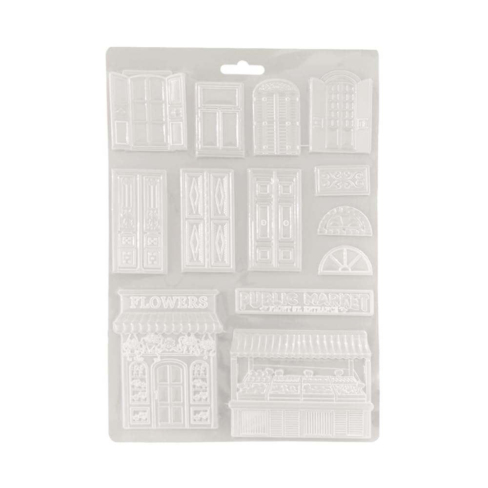 Stamperia - Soft Mould A4 for Scrapbooks, Albums, Bullet Journals and More, Suitable for Soft Clay,