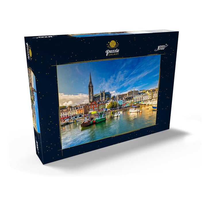 Impression der St. Colman's Cathedral in Cobh bei Cork, Irland - Premium 1000 Teile Puzzle - MyPuzzl