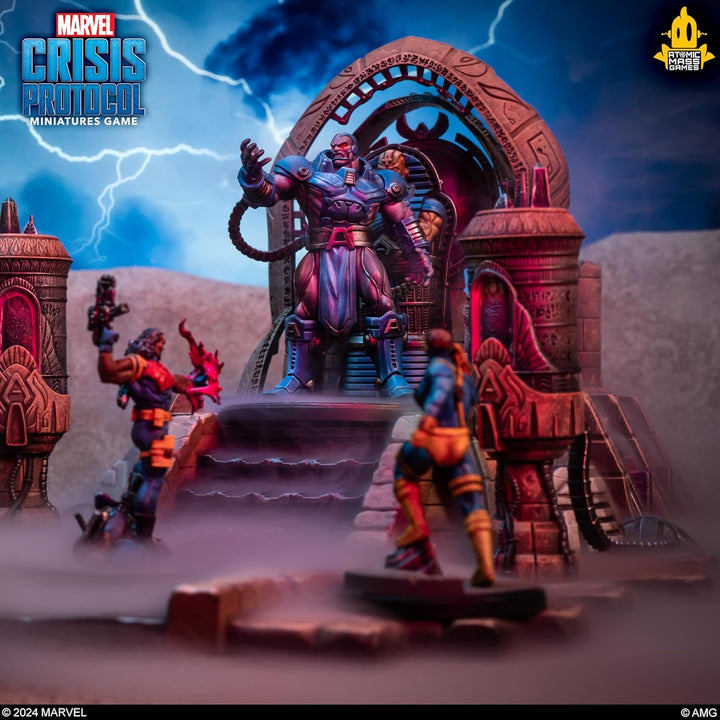 ATOMIC MASS GAMES, Marvel: Crisis Protocol – Apocalypse, Charakter-Erweiterung, Tabletop, 2 Spieler,