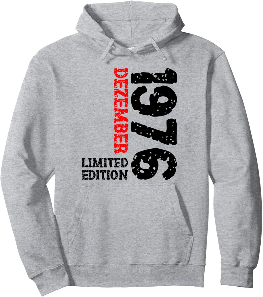 47. Geburtstag Frauen Männer Limited Edition Dezember 1976 Pullover Hoodie