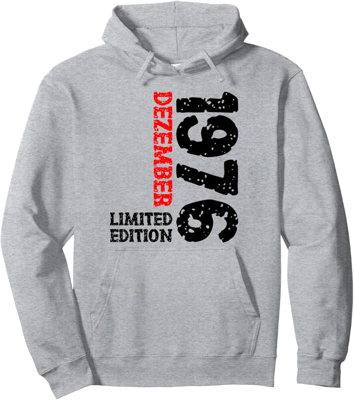 47. Geburtstag Frauen Männer Limited Edition Dezember 1976 Pullover Hoodie