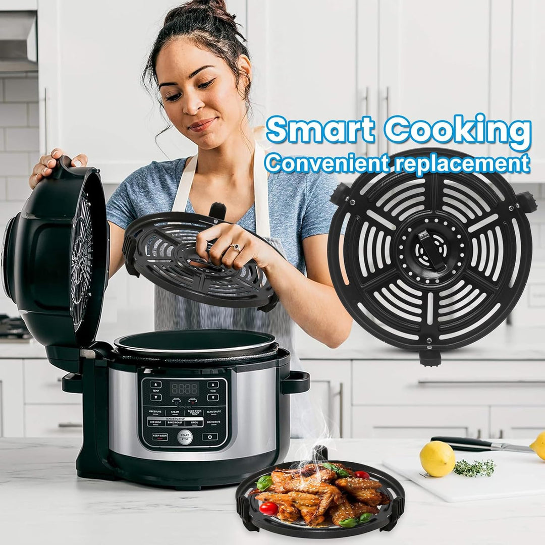 GXF Air Fryer Grillpfanne für Ninja Foodi MINI 4.7L 6 in 1 OP100UK Ninja Foodi MAX 14 in 1 7.5L OL65