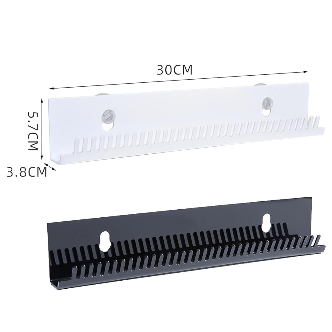 2 pcs Haarverlängerungsaufhänger, Haarverlängerungs-Perücken-Aufbewahrungshalter, Kamm, Haarfarbe Di