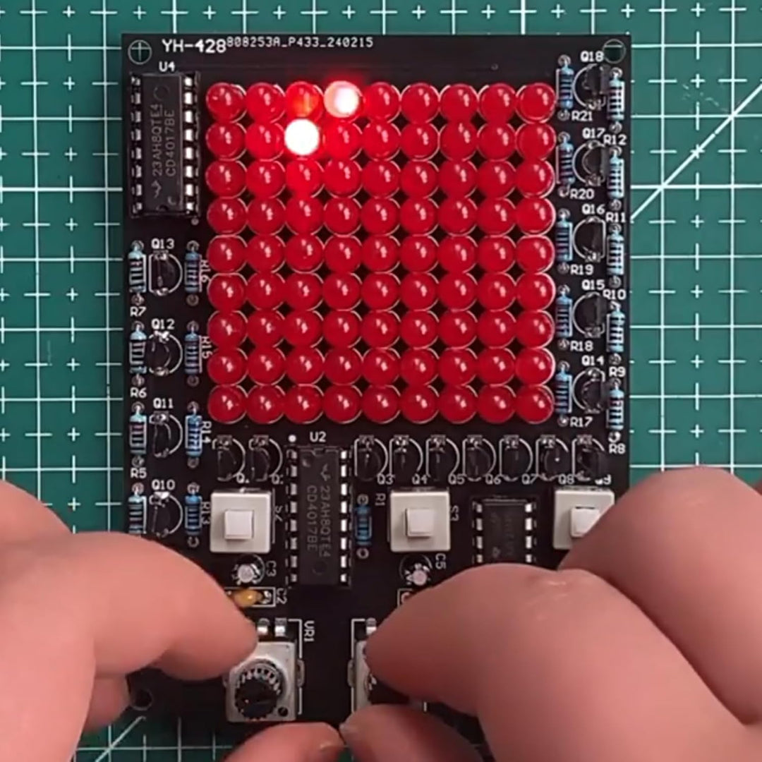 2 Stück lötset bausatz, LED Löt Übungssatz, DIY Löten Bausatz, löten lernen set, lötbausatz, lötbaus