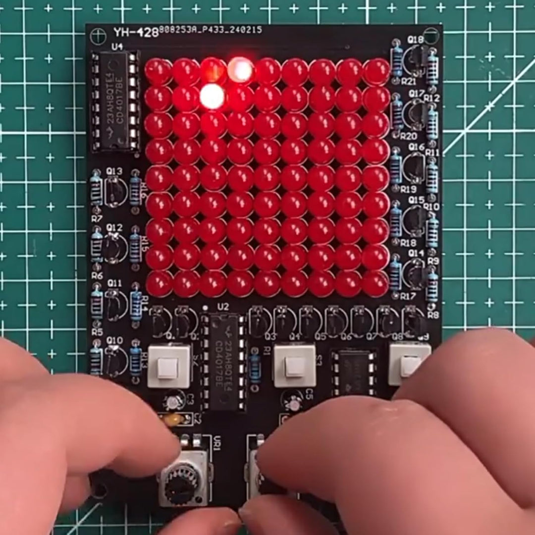2 Stück lötset bausatz, LED Löt Übungssatz, DIY Löten Bausatz, löten lernen set, lötbausatz, lötbaus