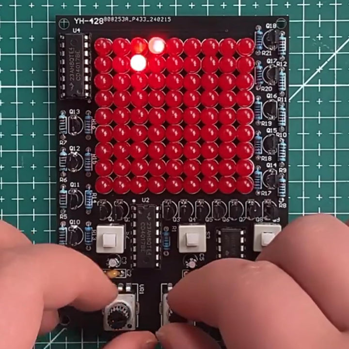 2 Stück lötset bausatz, LED Löt Übungssatz, DIY Löten Bausatz, löten lernen set, lötbausatz, lötbaus