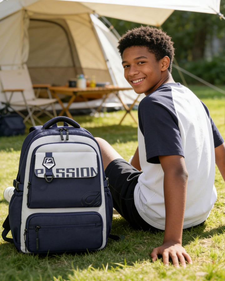 Amythe Schulrucksack Jungen Teenager 10-18 Jahre, Gross Rucksack Junior mit Laptopfach für Oberstufe